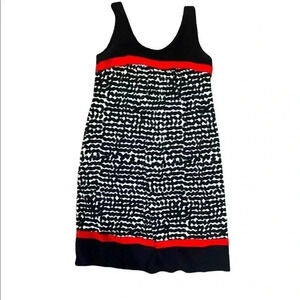 Black White and Red Tank Top Dress.